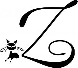 Stencil Schablone Z-Katze